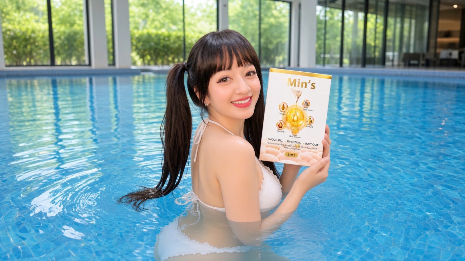 Tắm Trắng Da Min